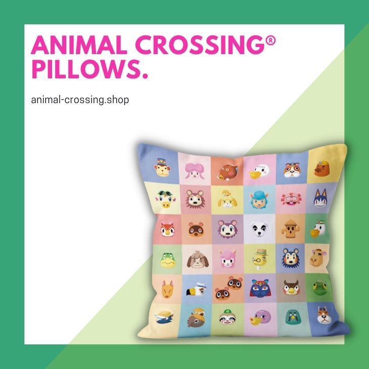 ANIMAL CROSSING PILLOWS - Animal Crossing Shop